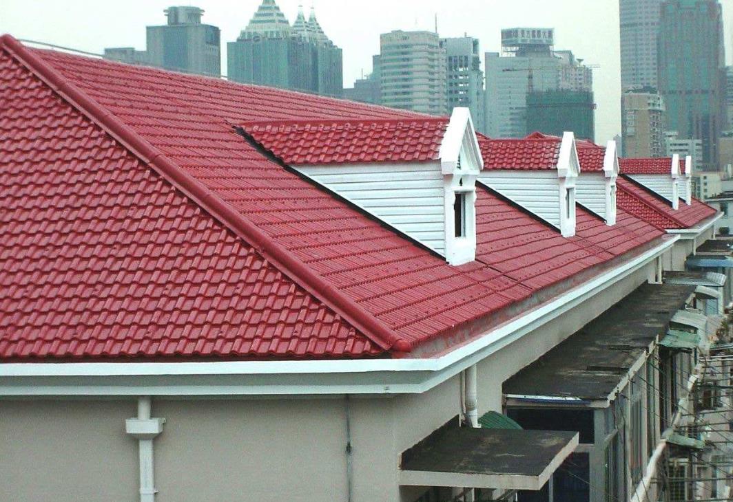 树脂瓦走进新农村，为平改坡及新农村建设添砖加瓦